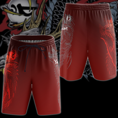 Yakuza Video Game 3D All Over Printed T-shirt Tank Top Zip Hoodie Pullover Hoodie Hawaiian Shirt Beach Shorts Jogger Beach Shorts