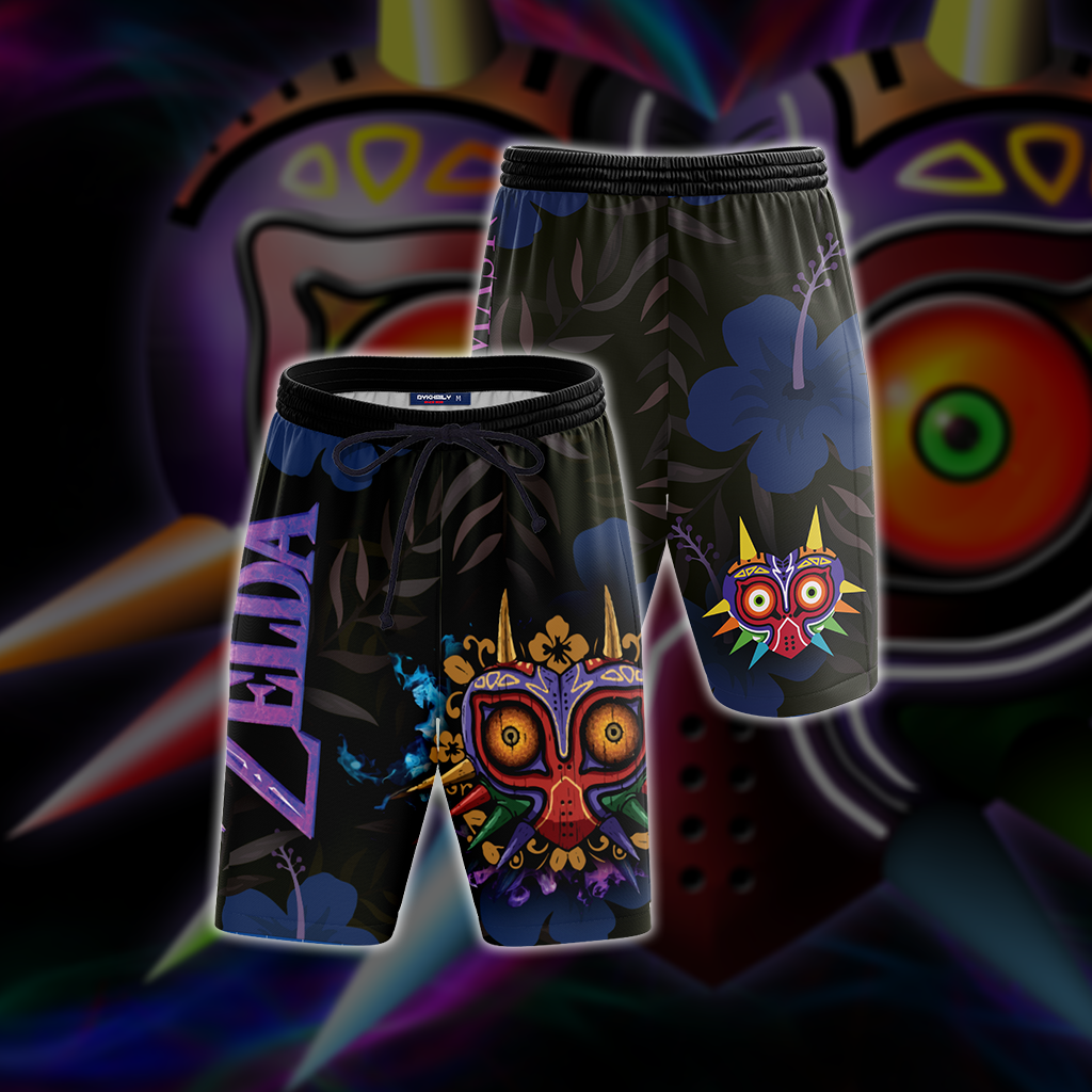 The legend of Zelda: Majora's Mask Beach Shorts