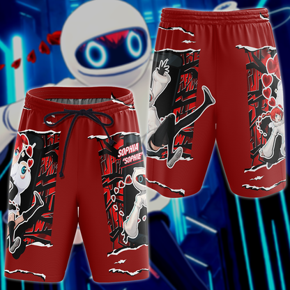 Persona 5 Strikers Sophia Video Game 3D All Over Print T-shirt Tank Top Zip Hoodie Pullover Hoodie Hawaiian Shirt Beach Shorts Jogger Beach Shorts