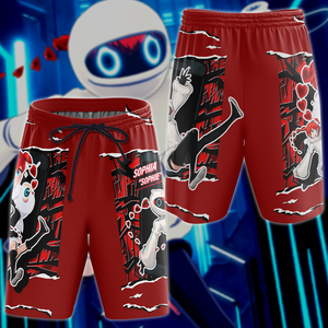 Persona 5 Strikers Sophia Video Game 3D All Over Print T-shirt Tank Top Zip Hoodie Pullover Hoodie Hawaiian Shirt Beach Shorts Jogger Beach Shorts S 