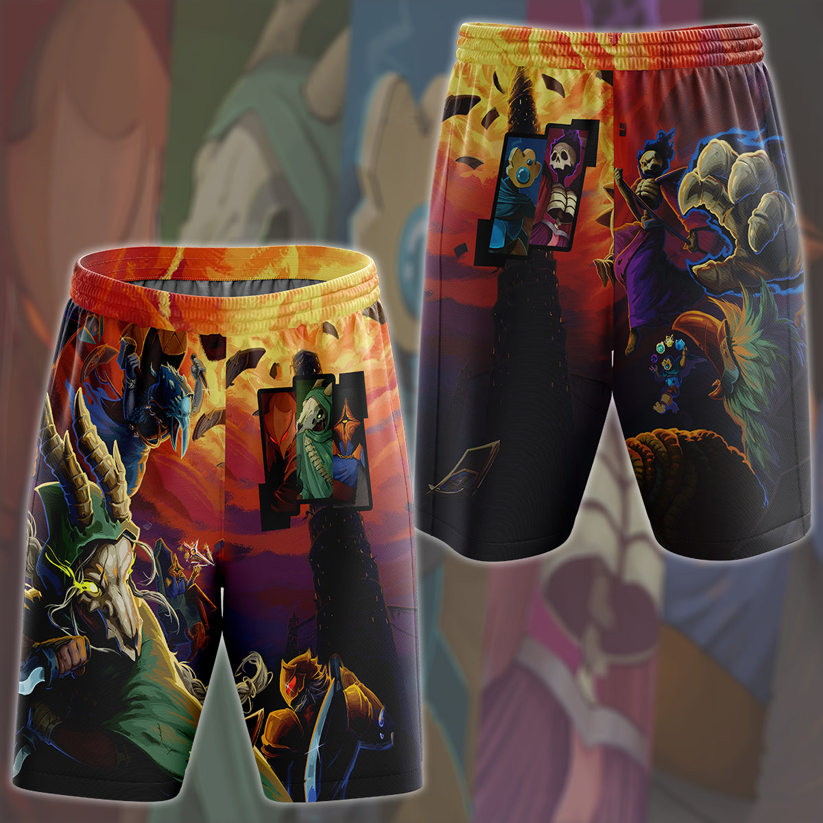 Slay the Spire 2 Video Game All Over Printed T-shirt Tank Top Zip Hoodie Pullover Hoodie Hawaiian Shirt Beach Shorts Joggers