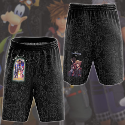Kingdom Hearts 3 Destiny Island Trio Video Game All Over Printed T-shirt Tank Top Zip Hoodie Pullover Hoodie Hawaiian Shirt Beach Shorts Joggers Beach Shorts