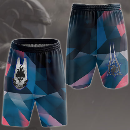 Halo ODST Video Game All Over Printed T-shirt Tank Top Zip Hoodie Pullover Hoodie Hawaiian Shirt Beach Shorts Joggers