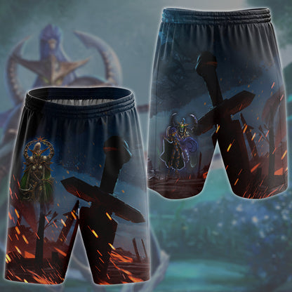 World Of Warcraft Maiev Shadowsong Video Game All Over Printed T-shirt Tank Top Zip Hoodie Pullover Hoodie Hawaiian Shirt Beach Shorts Joggers Beach Shorts