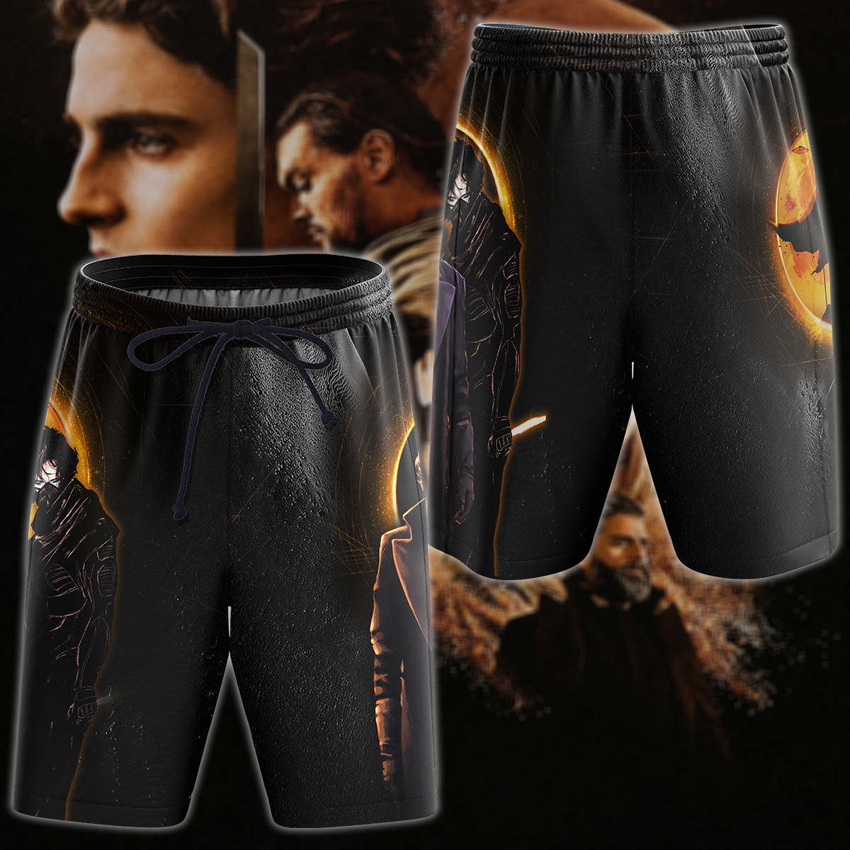 Dune 3D All Over Print T-shirt Tank Top Zip Hoodie Pullover Hoodie Hawaiian Shirt Beach Shorts Jogger Beach Shorts