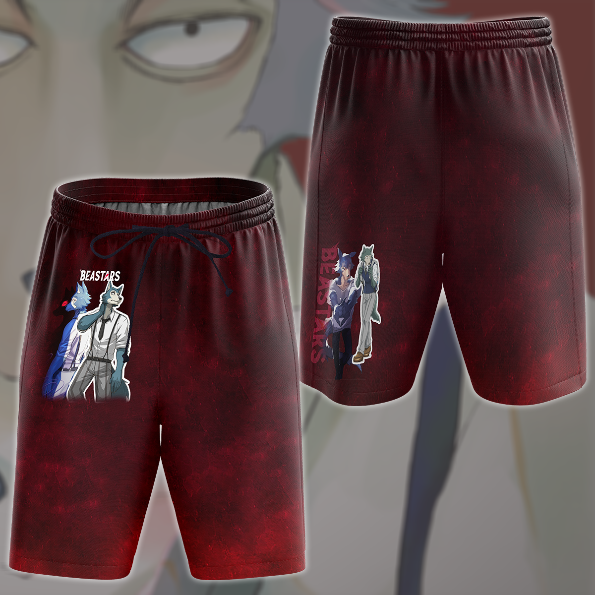 BEASTARS Anime All Over Printed T-shirt Tank Top Zip Hoodie Pullover Hoodie Hawaiian Shirt Beach Shorts Joggers Beach Shorts