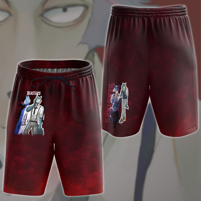 BEASTARS Anime All Over Printed T-shirt Tank Top Zip Hoodie Pullover Hoodie Hawaiian Shirt Beach Shorts Joggers Beach Shorts