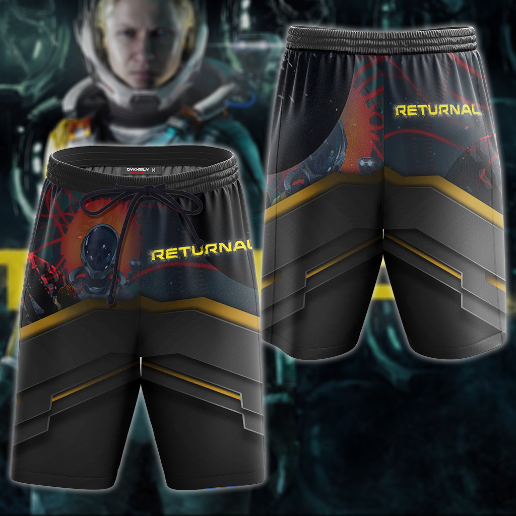 Returnal 3D All Over Print T-shirt Tank Top Zip Hoodie Pullover Hoodie Hawaiian Shirt Beach Shorts Jogger Beach Shorts