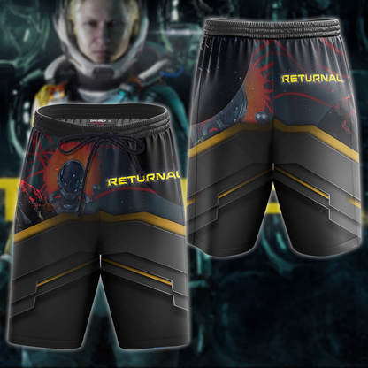 Returnal 3D All Over Print T-shirt Tank Top Zip Hoodie Pullover Hoodie Hawaiian Shirt Beach Shorts Jogger Beach Shorts