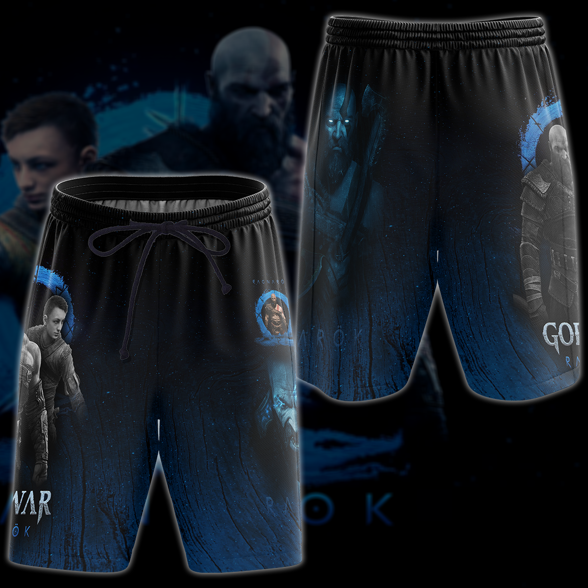 God of War Ragnarok Video Game 3D All Over Print T-shirt Tank Top Zip Hoodie Pullover Hoodie Hawaiian Shirt Beach Shorts Jogger Beach Shorts