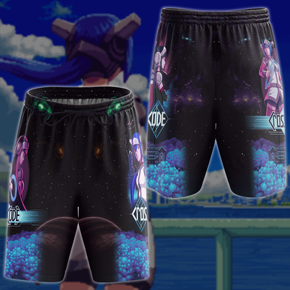 CrossCode Video Game 3D All Over Printed T-shirt Tank Top Zip Hoodie Pullover Hoodie Hawaiian Shirt Beach Shorts Jogger Beach Shorts