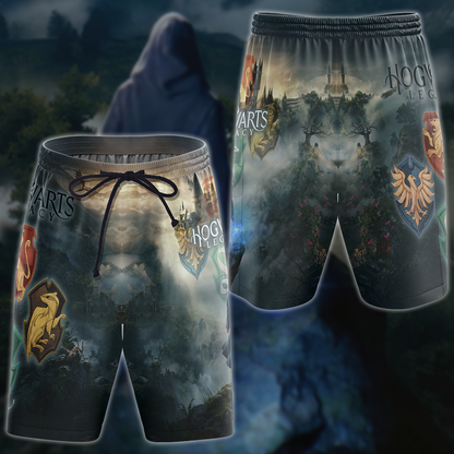 Hogwarts Legacy Video Game 3D All Over Printed T-shirt Tank Top Zip Hoodie Pullover Hoodie Hawaiian Shirt Beach Shorts Jogger Beach Shorts