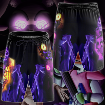Five Nights at Freddy's: Security Breach Video Game 3D All Over Print T-shirt Tank Top Zip Hoodie Pullover Hoodie Hawaiian Shirt Beach Shorts Jogger Beach Shorts