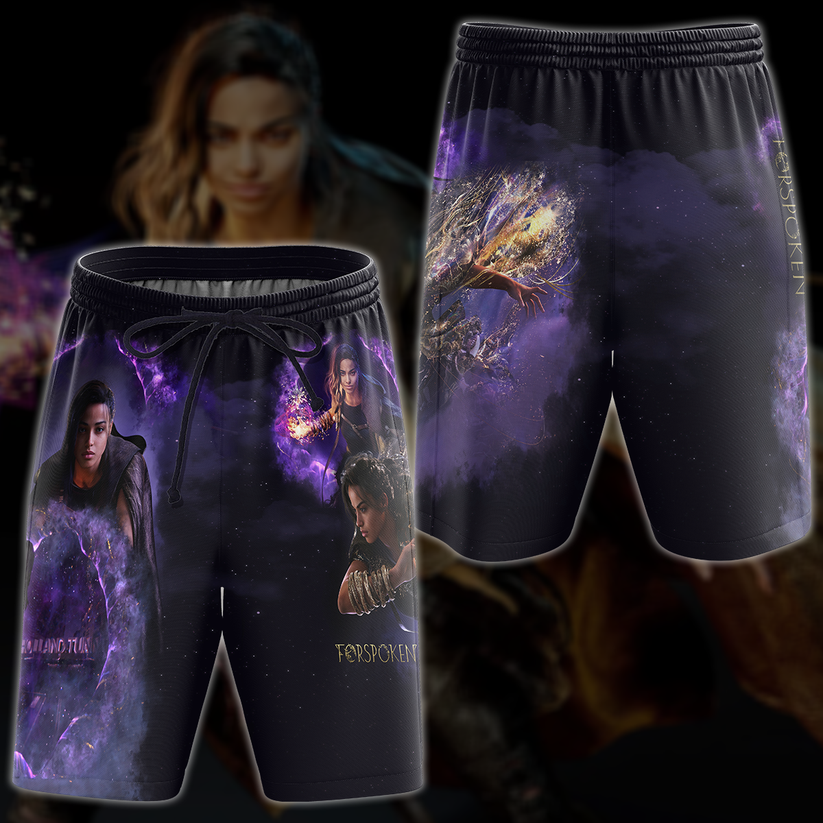 Forspoken Video Game 3D All Over Printed T-shirt Tank Top Zip Hoodie Pullover Hoodie Hawaiian Shirt Beach Shorts Jogger Beach Shorts