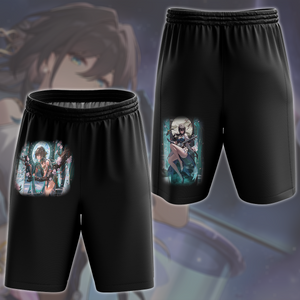 Honkai: Star Rail Ruan Mei Video Game All Over Printed T-shirt Tank Top Zip Hoodie Pullover Hoodie Hawaiian Shirt Beach Shorts Joggers Beach Shorts S 