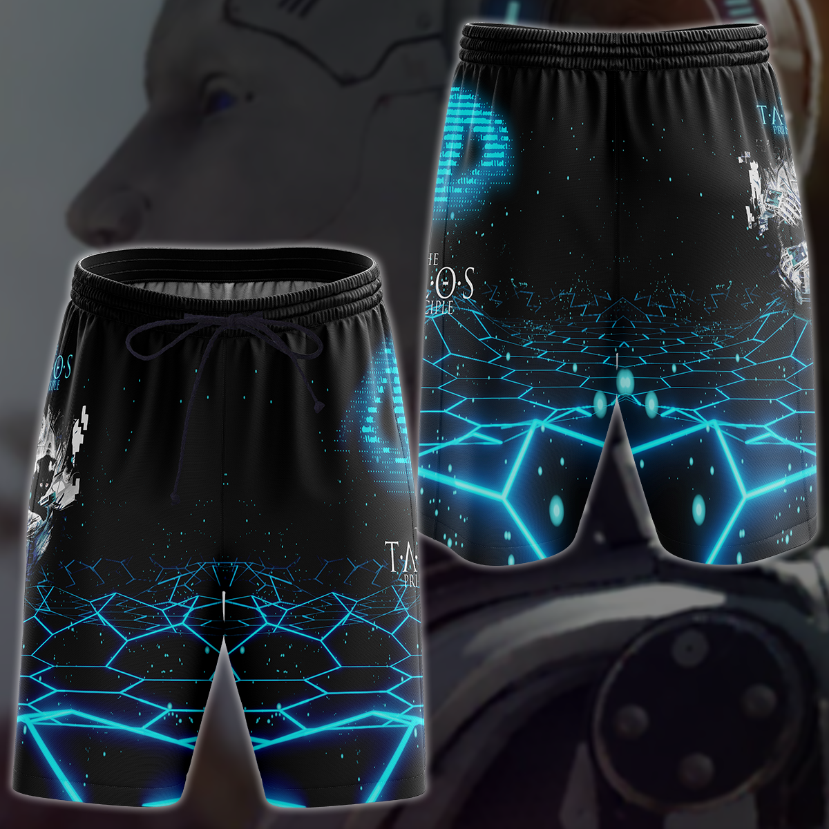 The Talos Principle Video Game 3D All Over Printed T-shirt Tank Top Zip Hoodie Pullover Hoodie Hawaiian Shirt Beach Shorts Jogger Beach Shorts