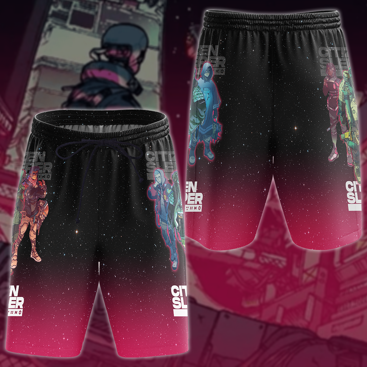 Citizen Sleeper Video Game 3D All Over Printed T-shirt Tank Top Zip Hoodie Pullover Hoodie Hawaiian Shirt Beach Shorts Jogger Beach Shorts