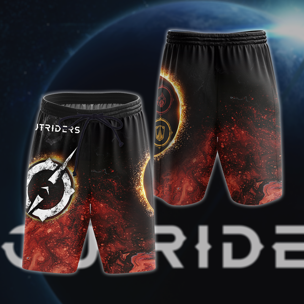 Outriders 3D All Over Print T-shirt Tank Top Zip Hoodie Pullover Hoodie Hawaiian Shirt Beach Shorts Jogger Beach Shorts