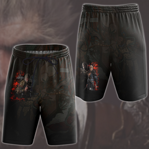 Black Myth: Wukong Video Game All Over Printed T-shirt Tank Top Zip Hoodie Pullover Hoodie Hawaiian Shirt Beach Shorts Joggers Beach Shorts S 