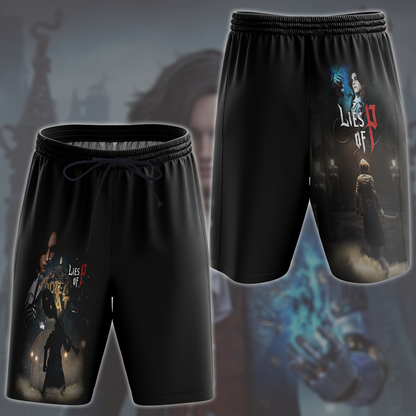 Lies of P Video Game All Over Printed T-shirt Tank Top Zip Hoodie Pullover Hoodie Hawaiian Shirt Beach Shorts Joggers Beach Shorts
