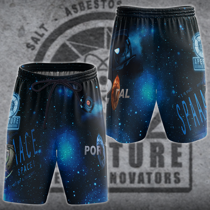 Portal 2 Video Game 3D All Over Print T-shirt Tank Top Zip Hoodie Pullover Hoodie Hawaiian Shirt Beach Shorts Jogger Beach Shorts