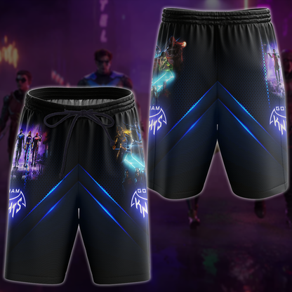 Gotham Knights Video Game 3D All Over Print T-shirt Tank Top Zip Hoodie Pullover Hoodie Hawaiian Shirt Beach Shorts Jogger Beach Shorts