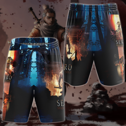 Sekiro: Shadows Die Twice Video Game 3D All Over Printed T-shirt Tank Top Zip Hoodie Pullover Hoodie Hawaiian Shirt Beach Shorts Jogger Beach Shorts