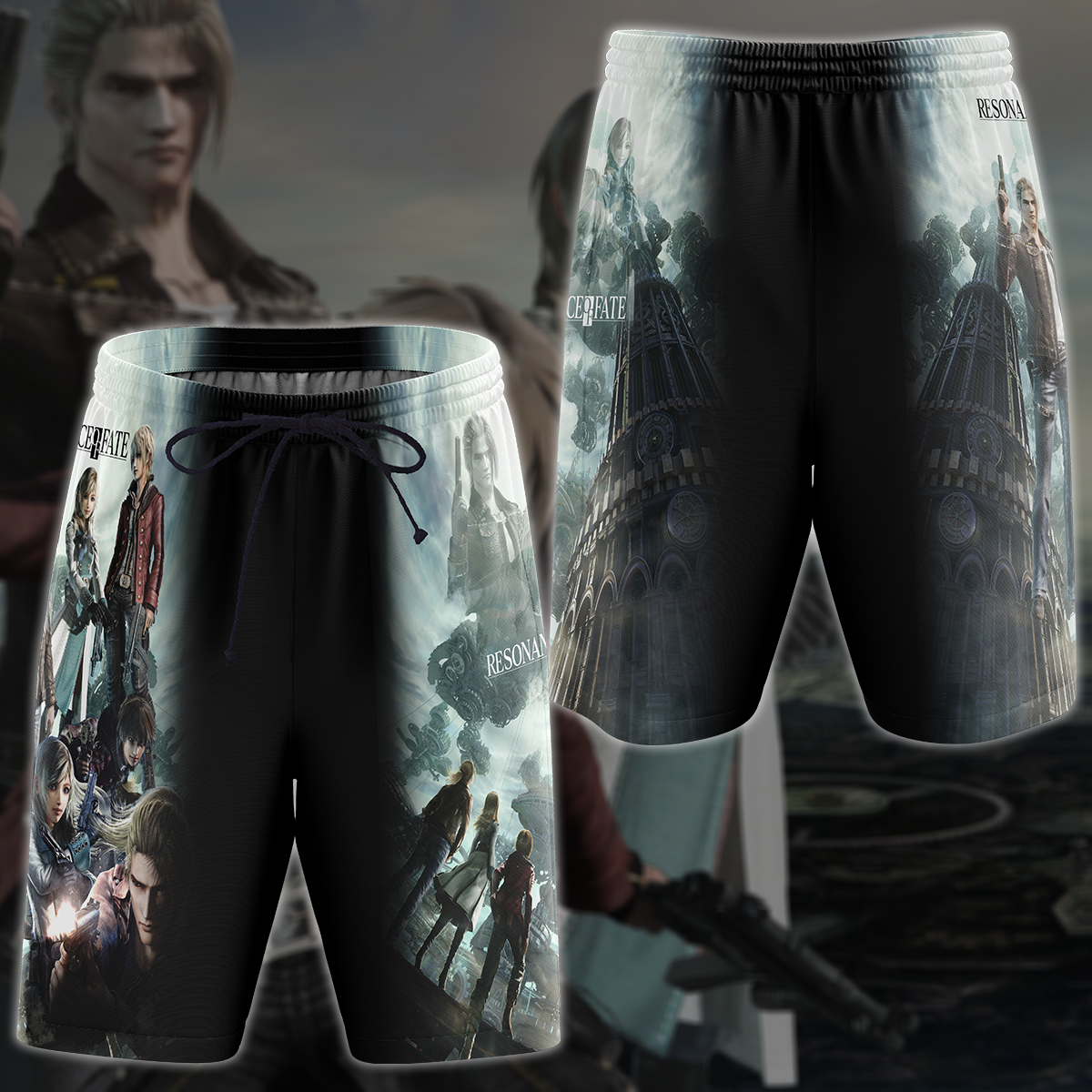 Resonance of Fate Video Game 3D All Over Printed T-shirt Tank Top Zip Hoodie Pullover Hoodie Hawaiian Shirt Beach Shorts Jogger Beach Shorts