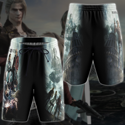 Resonance of Fate Video Game 3D All Over Printed T-shirt Tank Top Zip Hoodie Pullover Hoodie Hawaiian Shirt Beach Shorts Jogger Beach Shorts