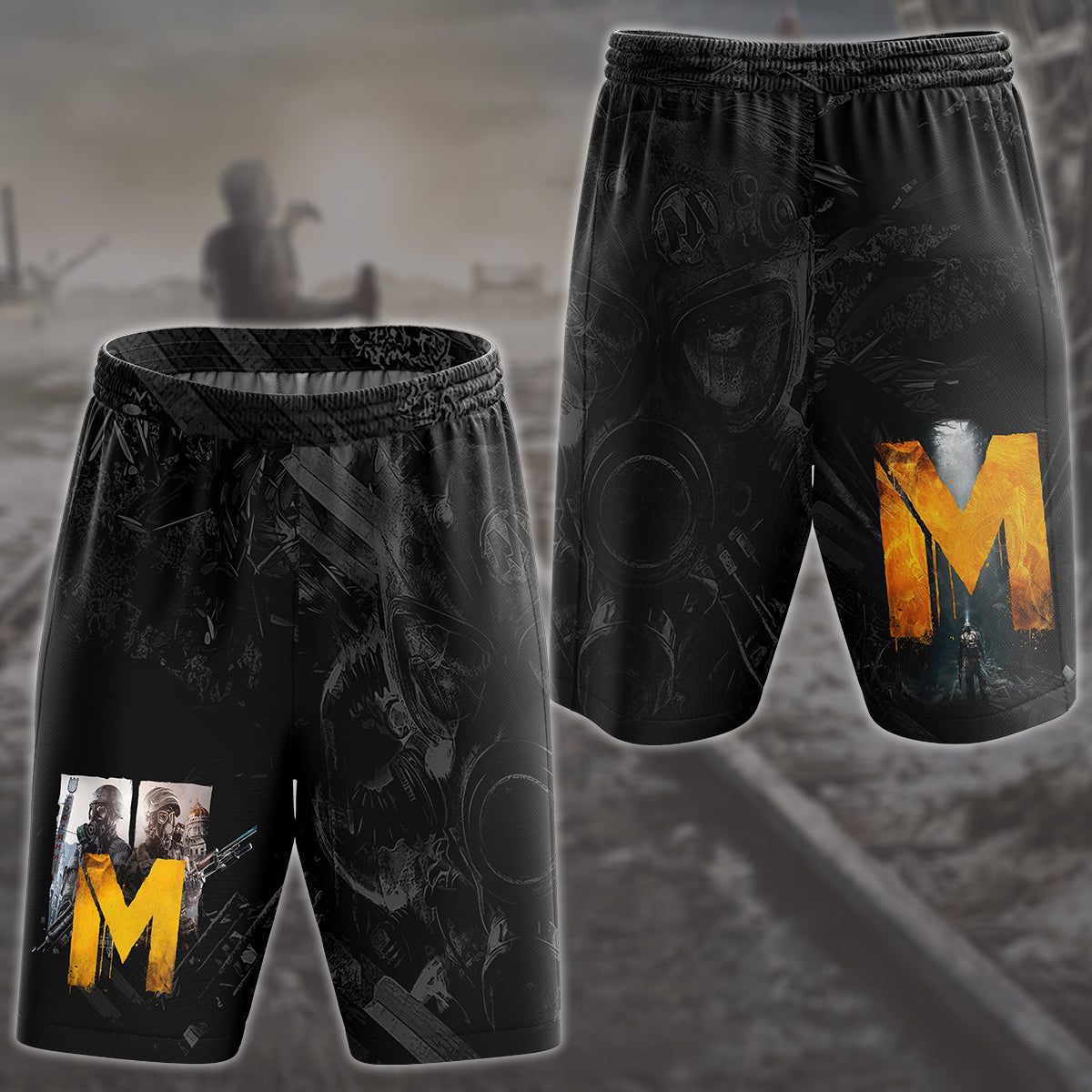 Metro: Last Light Redux Video Game All Over Printed T-shirt Tank Top Zip Hoodie Pullover Hoodie Hawaiian Shirt Beach Shorts Joggers