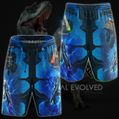 ARK: Survival Evolved Video Game 3D All Over Printed T-shirt Tank Top Zip Hoodie Pullover Hoodie Hawaiian Shirt Beach Shorts Jogger Beach Shorts