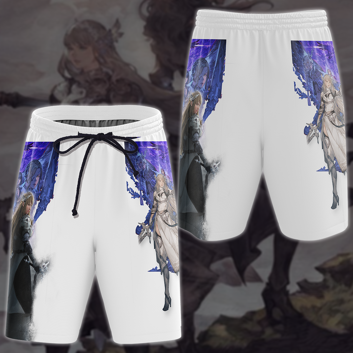 Valkyrie Elysium Video Game 3D All Over Print T-shirt Tank Top Zip Hoodie Pullover Hoodie Hawaiian Shirt Beach Shorts Jogger Beach Shorts