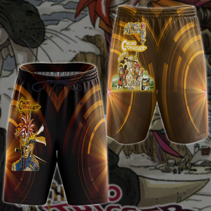 Chrono Trigger Video Game All-Over T-shirt Hoodie Tank Top Hawaiian Shirt Beach Shorts Joggers Beach Shorts