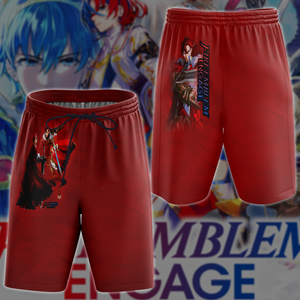 Fire Emblem: Engage Video Game 3D All Over Printed T-shirt Tank Top Zip Hoodie Pullover Hoodie Hawaiian Shirt Beach Shorts Jogger Beach Shorts S 