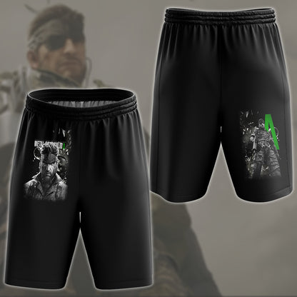 Metal Gear Solid: Snake Eater Video Game All Over Printed T-shirt Tank Top Zip Hoodie Pullover Hoodie Hawaiian Shirt Beach Shorts Joggers Beach Shorts