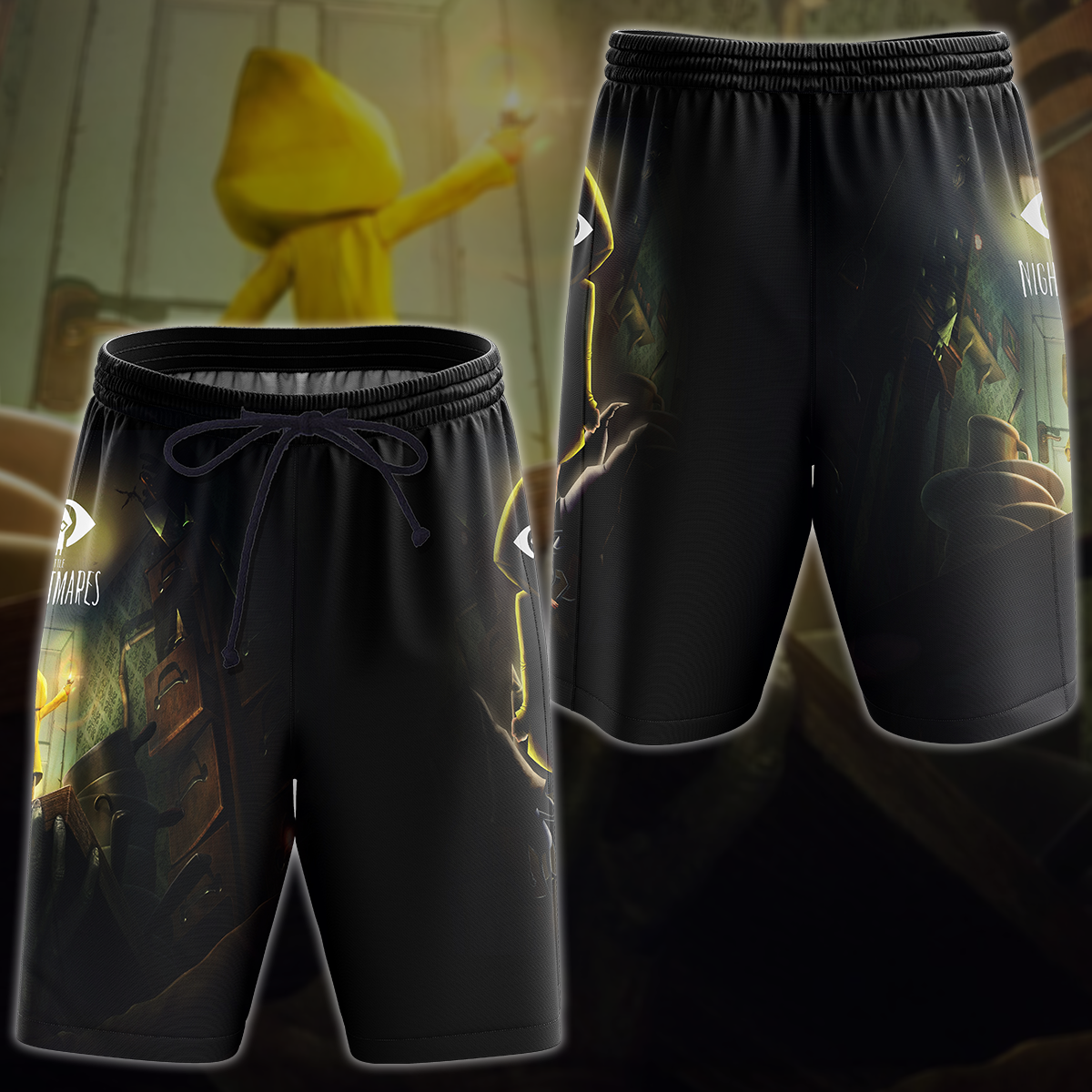 Little Nightmares Video Game 3D All Over Printed T-shirt Tank Top Zip Hoodie Pullover Hoodie Hawaiian Shirt Beach Shorts Jogger Beach Shorts
