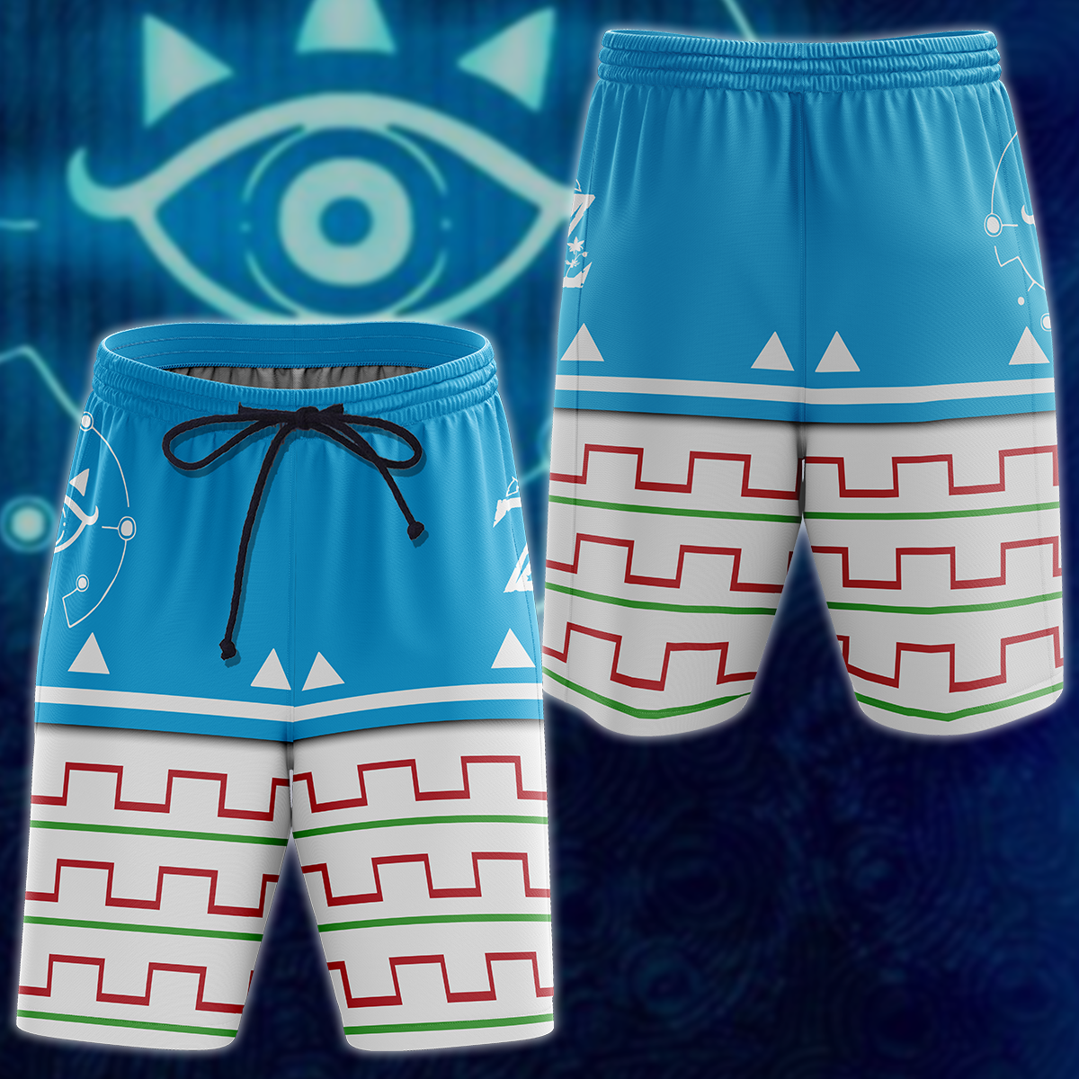 The legend of Zelda Breath of the Wild Cosplay Video Game 3D All Over Print T-shirt Tank Top Zip Hoodie Pullover Hoodie Hawaiian Shirt Beach Shorts Jogger Beach Shorts