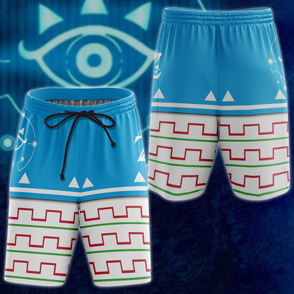 The legend of Zelda Breath of the Wild Cosplay Video Game 3D All Over Print T-shirt Tank Top Zip Hoodie Pullover Hoodie Hawaiian Shirt Beach Shorts Jogger Beach Shorts