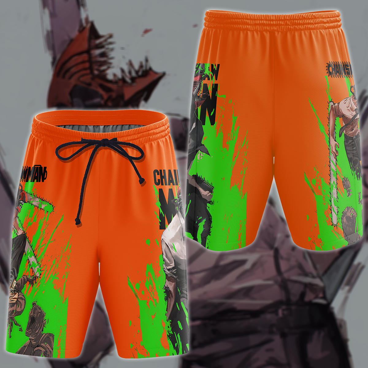 Chainsaw Man Anime Manga 3D All Over Print T-shirt Tank Top Zip Hoodie Pullover Hoodie Hawaiian Shirt Beach Shorts Jogger Beach Shorts