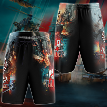 War Thunder Video Game 3D All Over Printed T-shirt Tank Top Zip Hoodie Pullover Hoodie Hawaiian Shirt Beach Shorts Jogger Beach Shorts