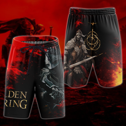 Elden Ring 3D All Over Print T-shirt Tank Top Zip Hoodie Pullover Hoodie Hawaiian Shirt Beach Shorts Jogger Beach Shorts