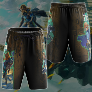 The Legend of Zelda: Tears of the Kingdom Video Game 3D All Over Printed T-shirt Tank Top Zip Hoodie Pullover Hoodie Hawaiian Shirt Beach Shorts Jogger Beach Shorts S 