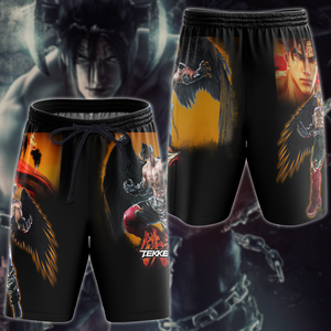 Tekken 7 Video Game 3D All Over Print T-shirt Tank Top Zip Hoodie Pullover Hoodie Hawaiian Shirt Beach Shorts Jogger Beach Shorts S 