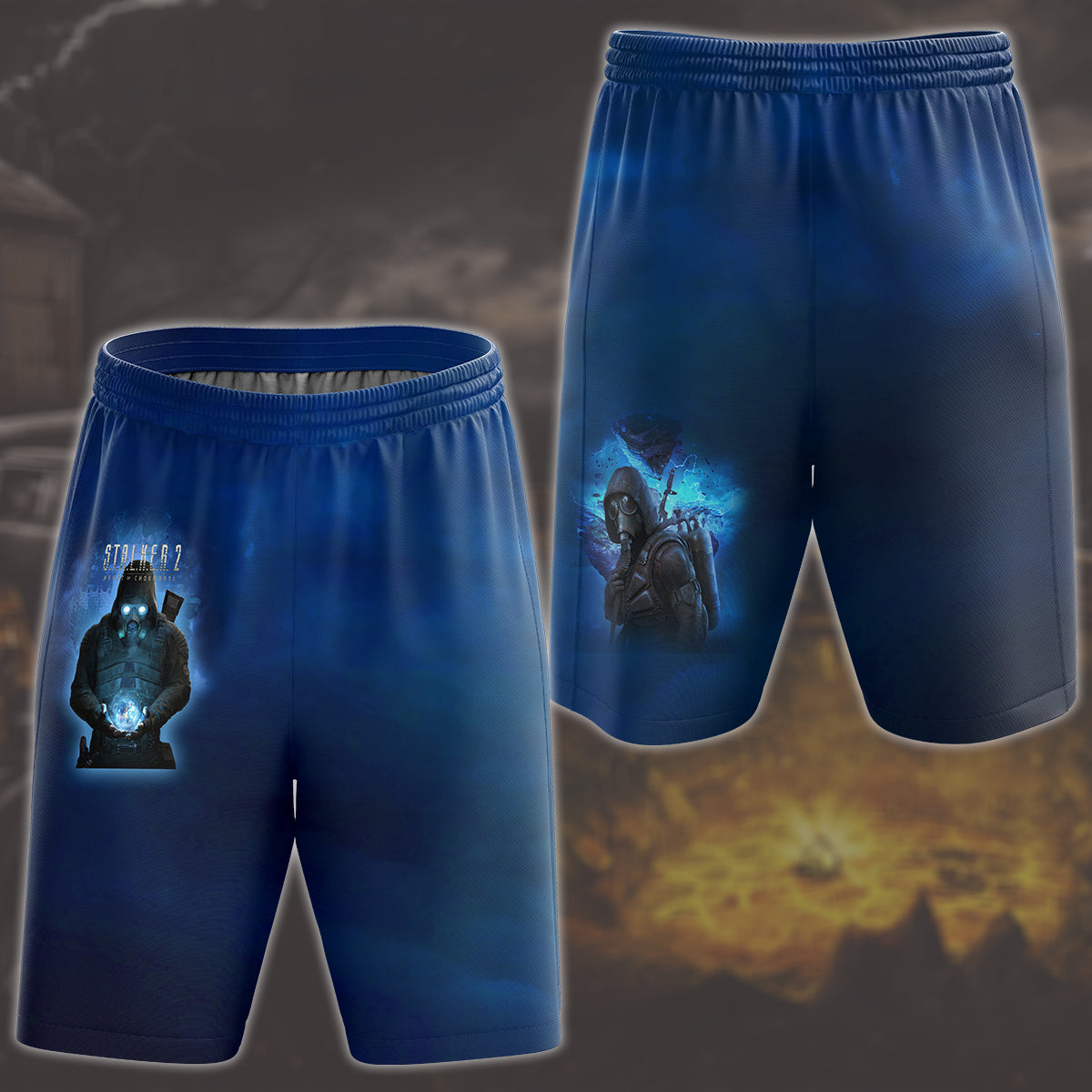 S.T.A.L.K.E.R. 2: Heart of Chornobyl Video Game All Over Printed T-shirt Tank Top Zip Hoodie Pullover Hoodie Hawaiian Shirt Beach Shorts Joggers Beach Shorts