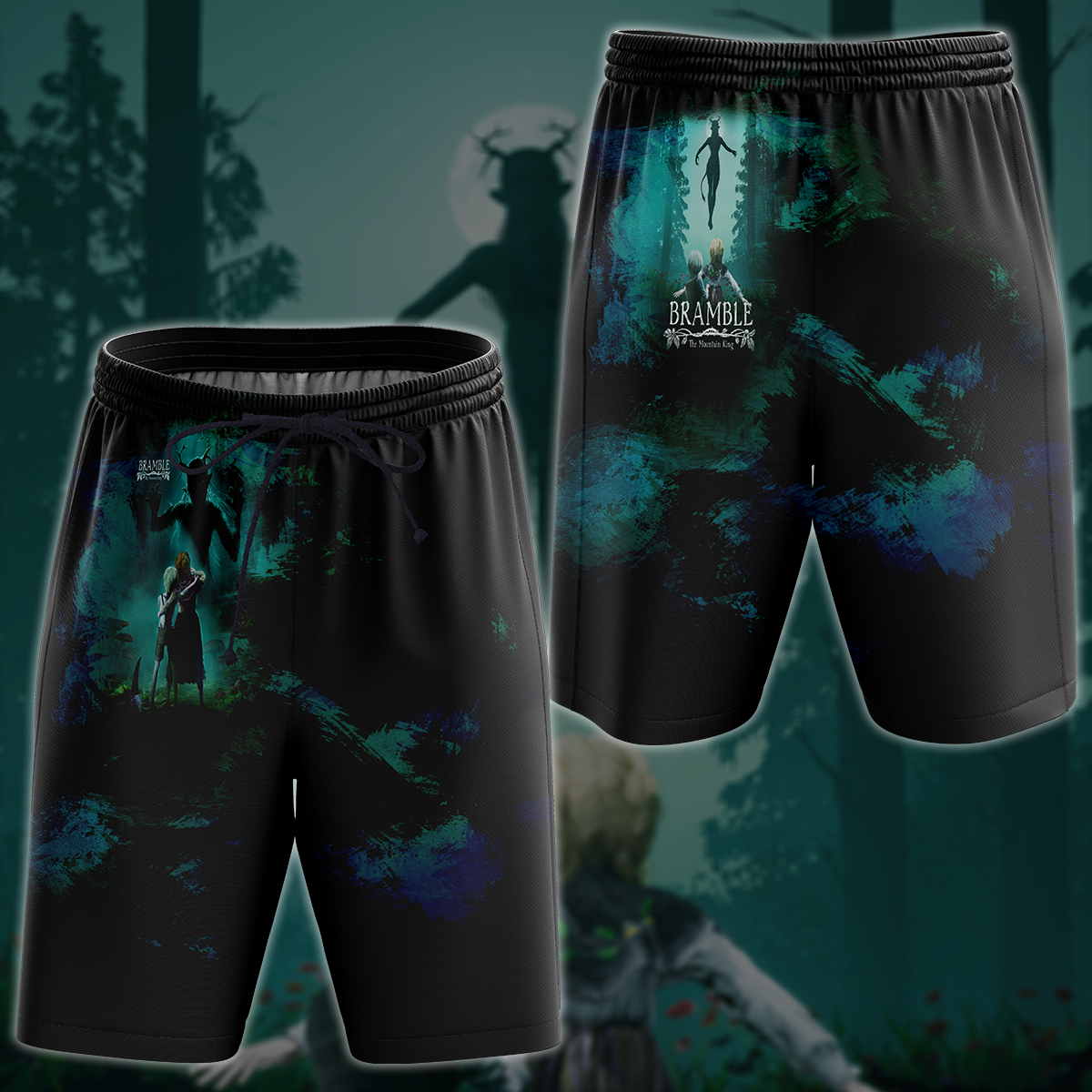 Bramble: The Mountain King Video Game 3D All Over Printed T-shirt Tank Top Zip Hoodie Pullover Hoodie Hawaiian Shirt Beach Shorts Jogger Beach Shorts