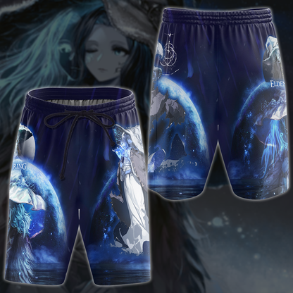 Elden Ring Ranni The Witch Video Game 3D All Over Printed T-shirt Tank Top Zip Hoodie Pullover Hoodie Hawaiian Shirt Beach Shorts Jogger Beach Shorts