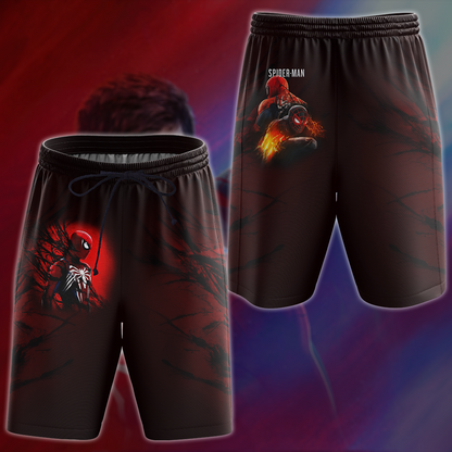 Spider-Man 2 Video Game All Over Printed T-shirt Tank Top Zip Hoodie Pullover Hoodie Hawaiian Shirt Beach Shorts Joggers Beach Shorts