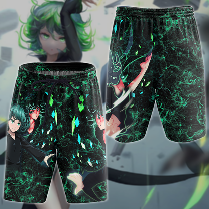 One Punch Man Tatsumaki 3D All Over Print T-shirt Tank Top Zip Hoodie Pullover Hoodie Hawaiian Shirt Beach Shorts Jogger Beach Shorts