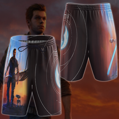 Star Wars Jedi Survivor Video Game 3D All Over Printed T-shirt Tank Top Zip Hoodie Pullover Hoodie Hawaiian Shirt Beach Shorts Jogger Beach Shorts