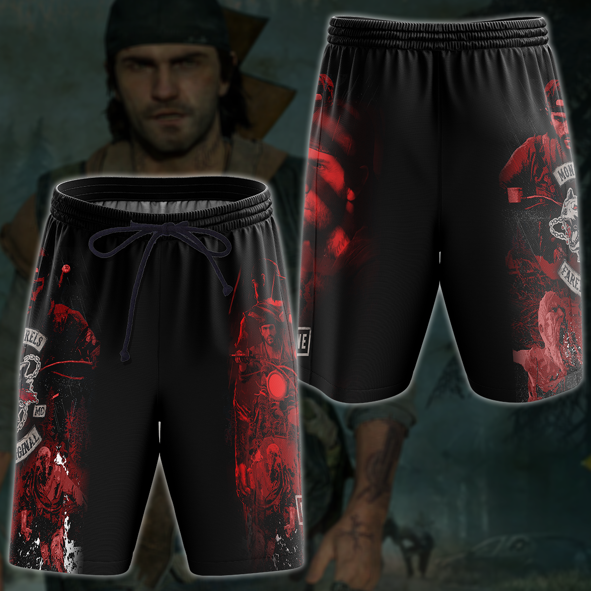 Day’s Gone Video Game 3D All Over Printed T-shirt Tank Top Zip Hoodie Pullover Hoodie Hawaiian Shirt Beach Shorts Jogger Beach Shorts